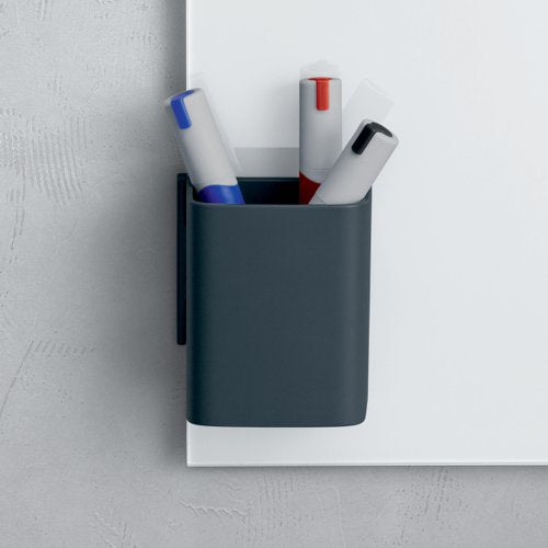 Pen pot S -Anthracite - 75x94x51 mm