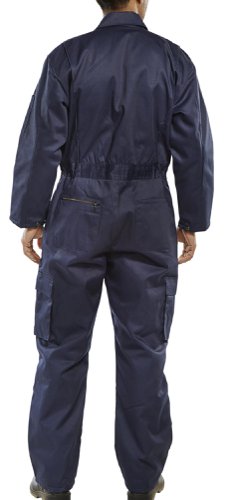 Beeswift Quilted Boilersuit Navy Blue 36, 42, 44, 46, 50, 54, 58
