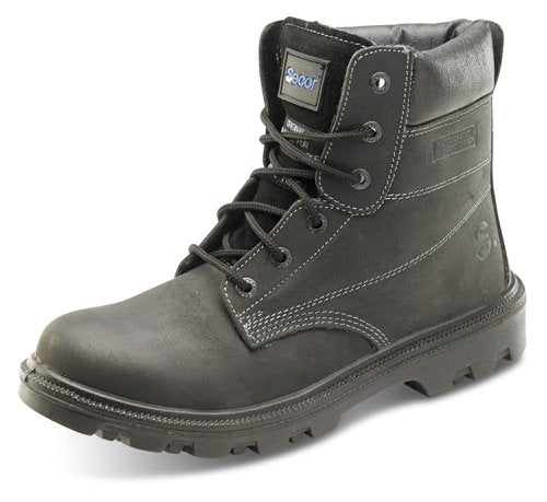 Beeswift Sherpa Dual Density 6 inch Boot Black 06, 06.5, 07, 08, 09, 10, 10.5, 11, 12
