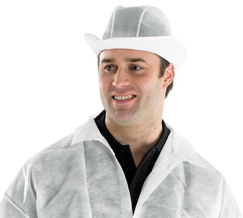 Beeswift Trilby Hat White S