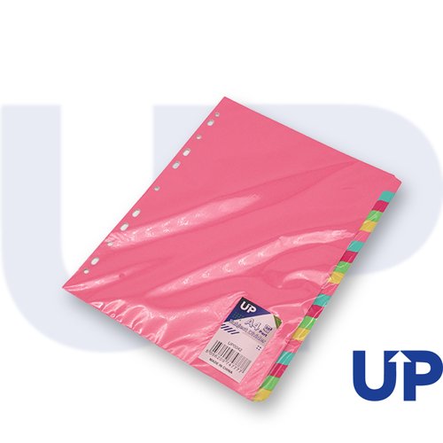 UP Subject Divider A4 12, 10, 20 Part Pastel