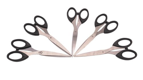 UP 6in Scissors with Black Handle (12)