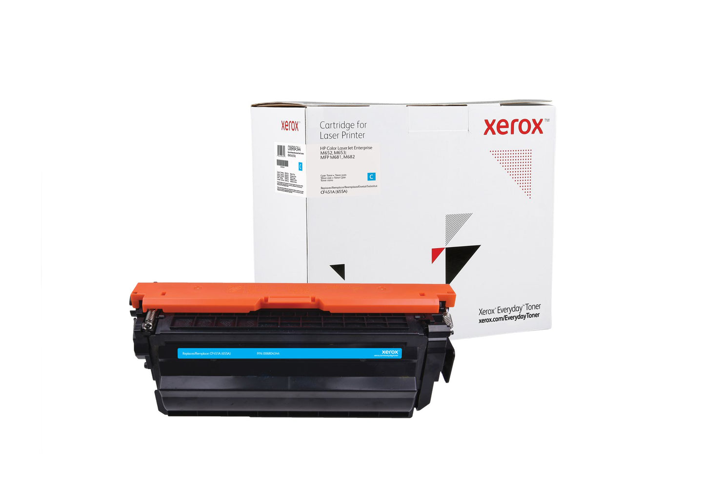 Xerox Everyday For HP CF450A 655A Black Laser Toner 006R04343 12500 Pages