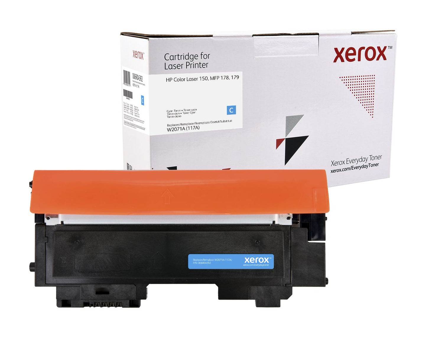 Xerox Everyday Toner For HP W2070A 117A Black Laser Toner 006R04591 1000 Pages