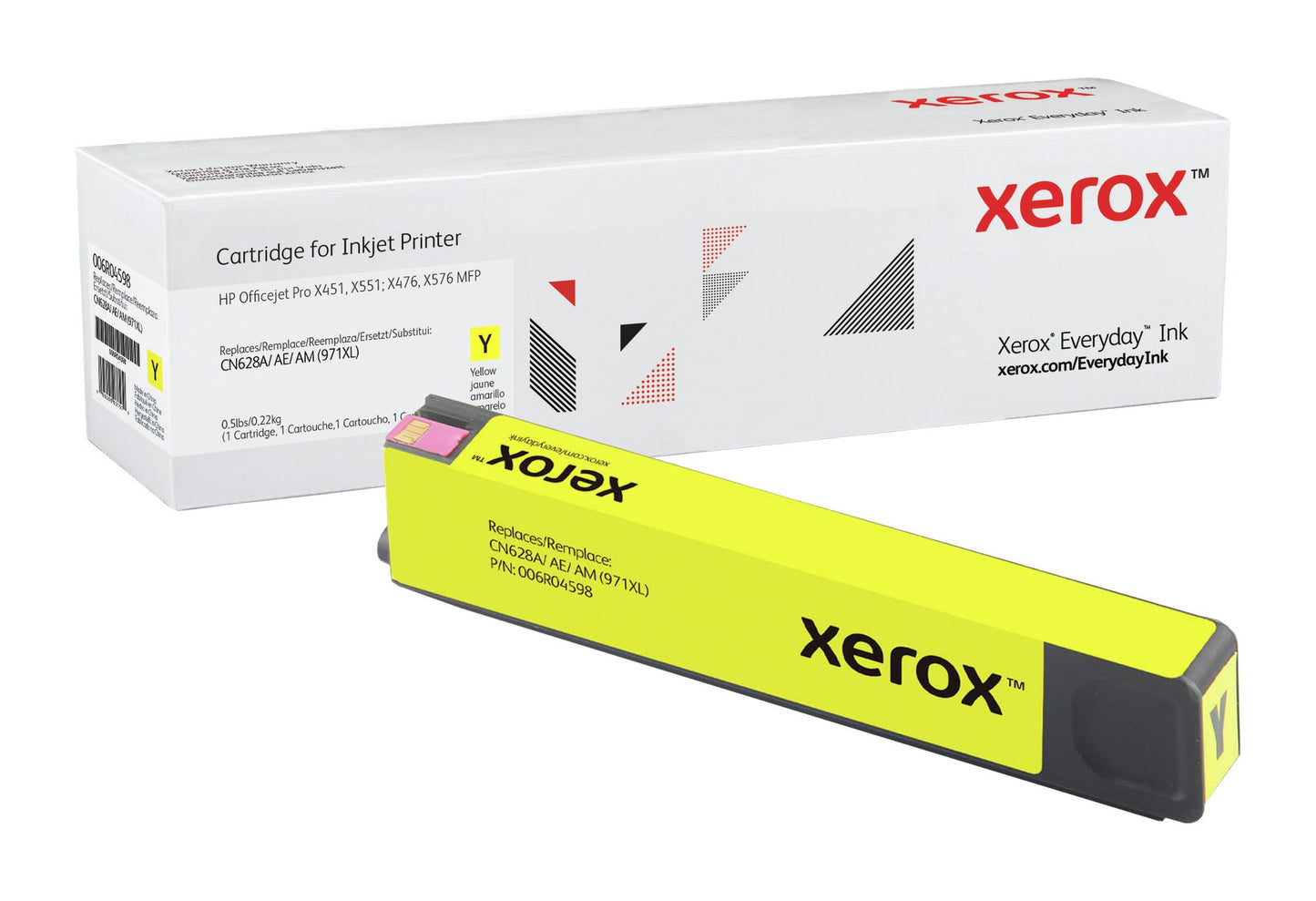XET Pagewide Ink Xerox Everyday Ink For HP CN627AE 971XL Magenta Ink Cartridge 006R04597 6600 Pages