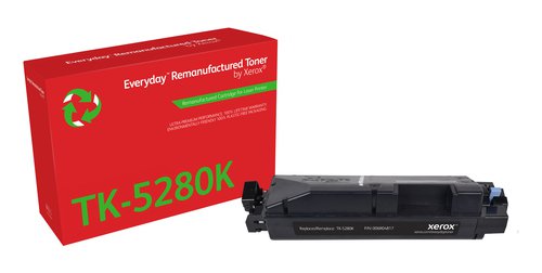 Xerox Everyday Remanufactured For Kyocera TK5280C Cyan Laser Toner 006R04816