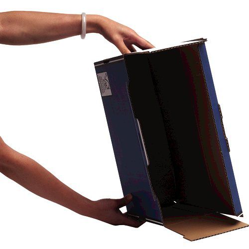 Premium 127mm Transfer File Blue (FSC) Pack of 10 127x254x359mm