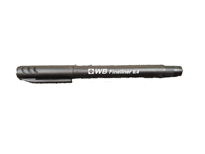 Fineliner Pen 0.4mm Black