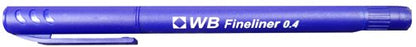 Fineliner Pen 0.4mm Blue