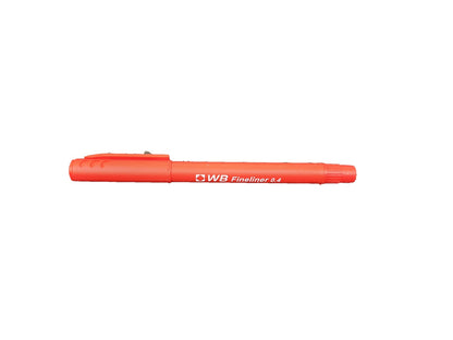 Fineliner Pen 0.4mm Red