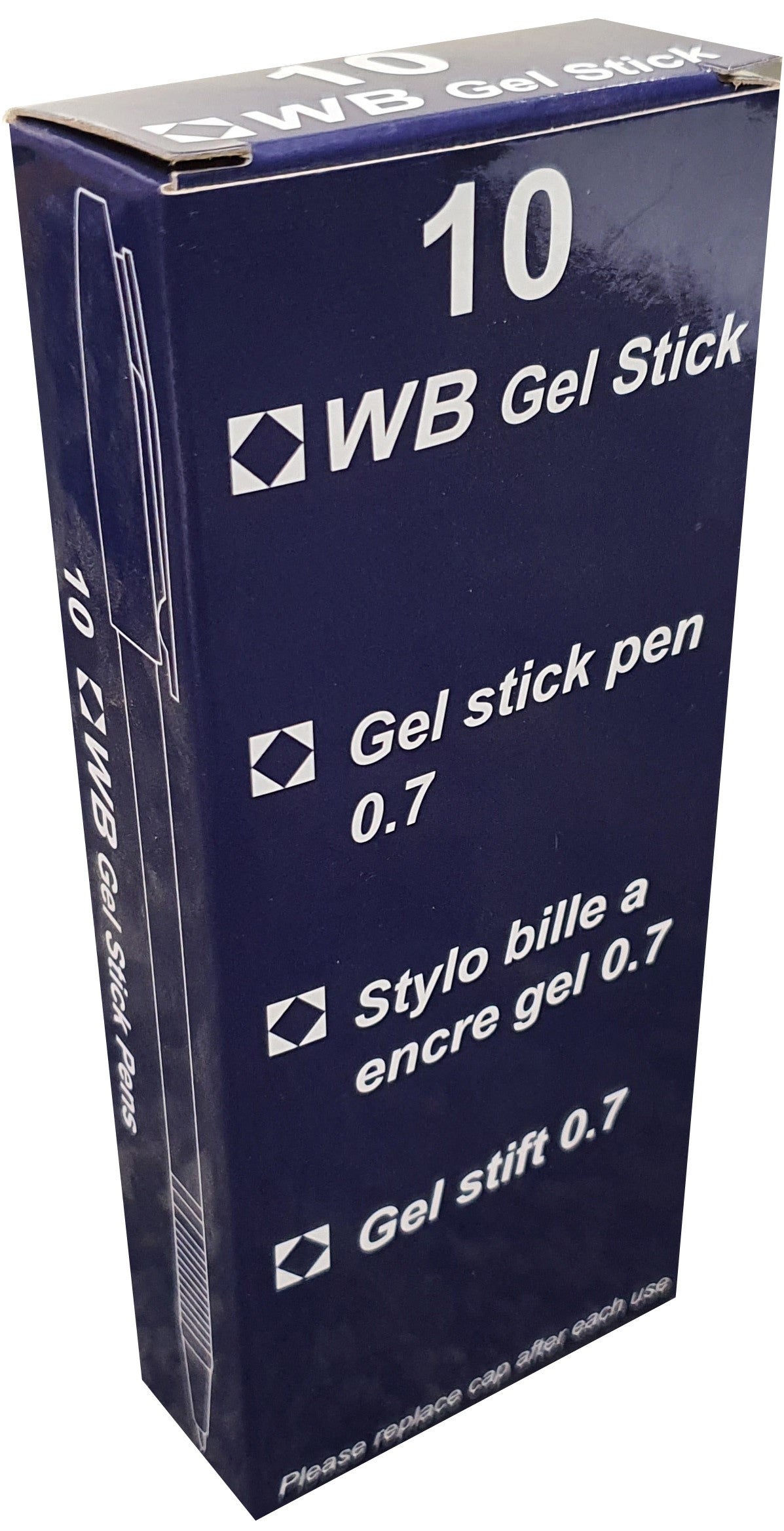 Gel Pen Blue, Red, Black Pack of 10