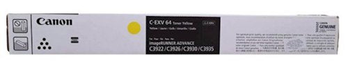 OEM Canon 5756C002 C-EXV64 Toner Cartridge Yellow 60k