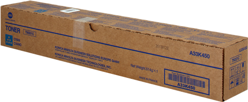 Konica Minolta A33K450 TN321C Cyan Toner