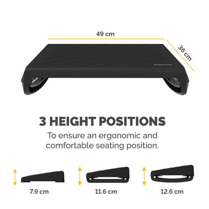 Breyta Foot Rest Black