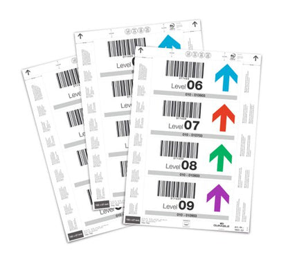 Durable Ticket Sheet Inserts 150x67mm (80)