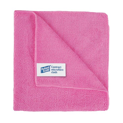 Microfibre Cloth 400 x 400mm Blue (10, Green (10, Pink 10, Yellow (10