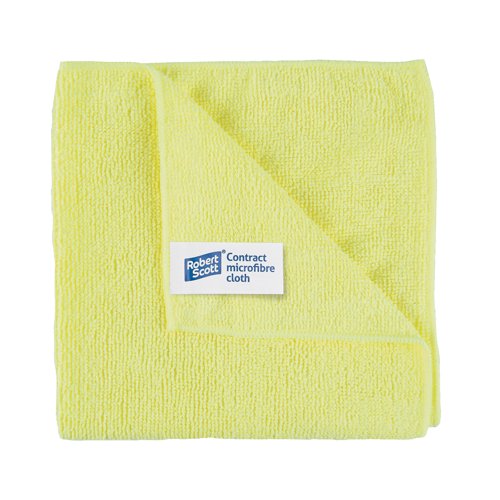 Microfibre Cloth 400 x 400mm Blue (10, Green (10, Pink 10, Yellow (10