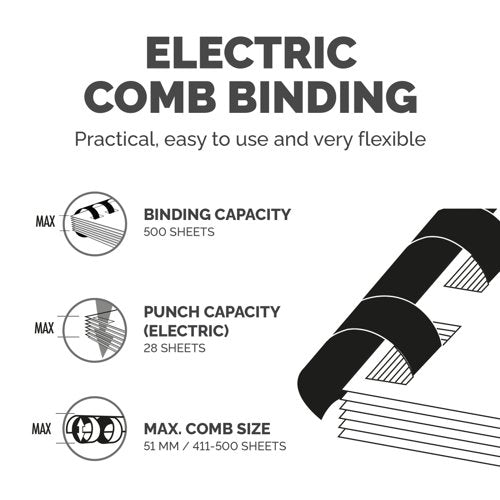 Galaxy e 500 Electric Comb Binder EU/UK