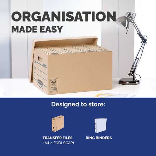 Earth Large Storage Box (FSC) Pack of 10 325X260X445mm