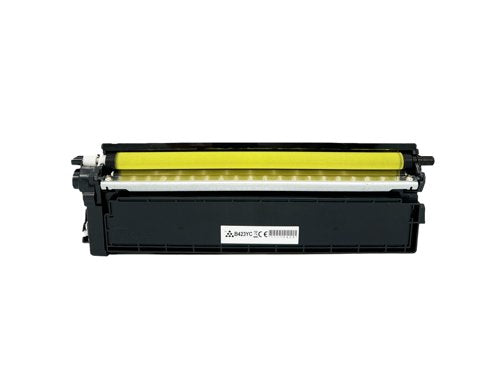 Compatible Brother TN246Y, TN423Y, TN245Y, TN326Y, TN328Y Yellow Hi Cap Toner