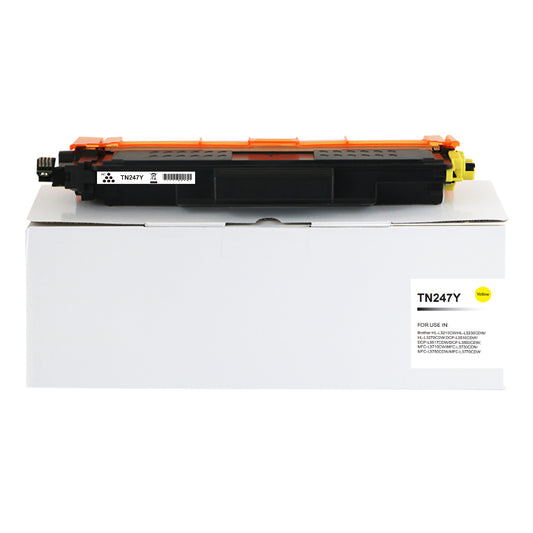Compatible Brother TN247M Hi Yld Magenta Toner CHIPPED