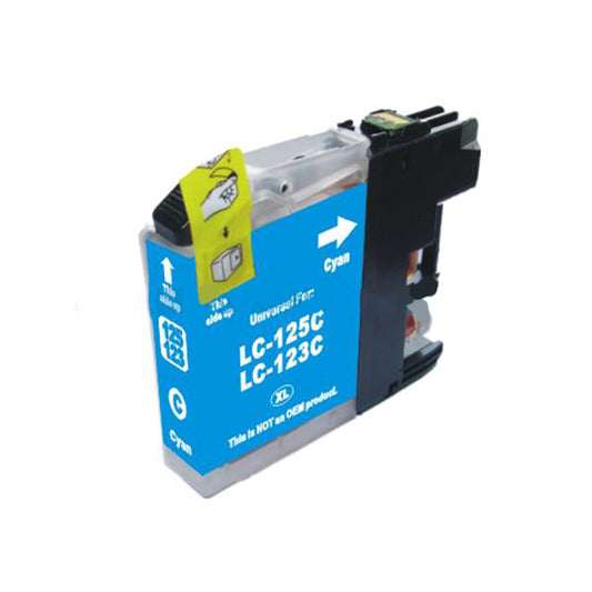 Compatible Brother LC123BK Black Std Cap Ink Ctg [LC123BK ]