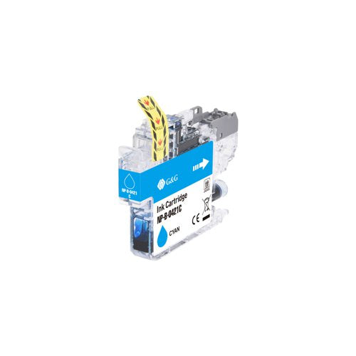 Compatible Brother LC421C, LC422C, LC426C, LC424C, LC427C, LC3211C, LC3233C, LC3217C, LC3237C Cyan Ink Cartridge