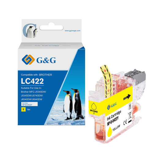 Compatible Brother LC422M Magenta Ink Cartridge 10ml