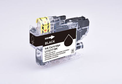 Compatible Brother LC421BK, LC422BK, LC426BK, LC424BK, LC427BK, LC3233BK, LC3217BK, LC3237BK Black Ink Cartridge