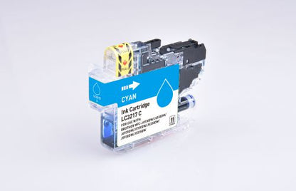 Compatible Brother LC421C, LC422C, LC426C, LC424C, LC427C, LC3211C, LC3233C, LC3217C, LC3237C Cyan Ink Cartridge