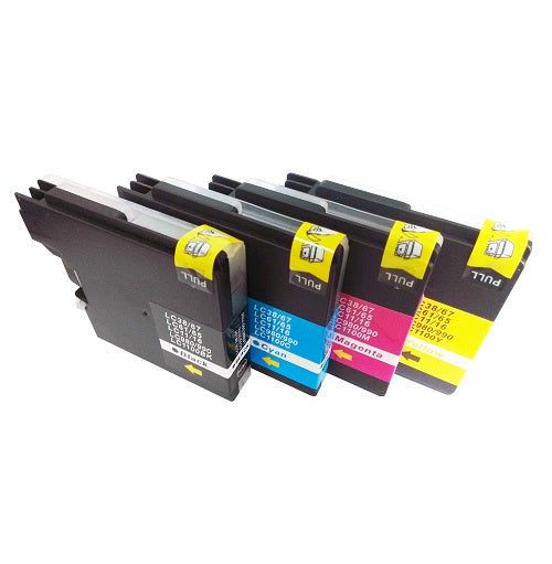 Compatible Brother LC900 Multipack 4 Ink Ctgs  [LC900BK/C/M/Y]