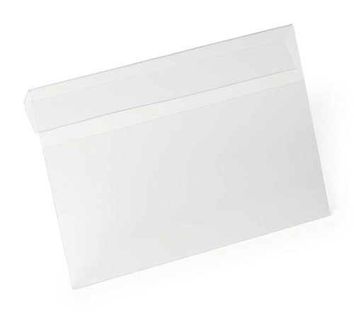 Durable Hard Cover Pocket 1/2 A5, A5, A4 Clear (10)