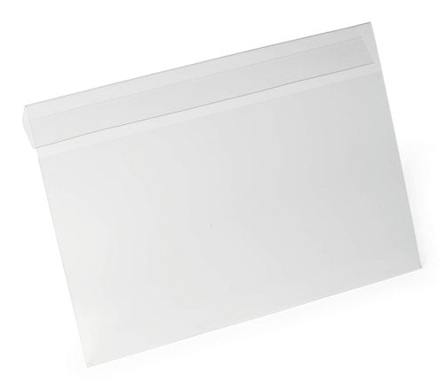 Durable Hard Cover Pocket 1/2 A5, A5, A4 Clear (10)