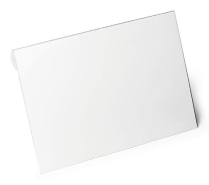 Durable Hard Cover Pocket 1/2 A5, A5, A4 Clear (10)