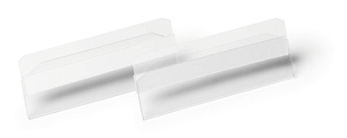 Durable Adhesive Pocket 100x38mm, 150x67mm, A5 Clear (10)