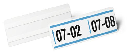Durable Adhesive Pocket 1/2 A5 Clear (10)
