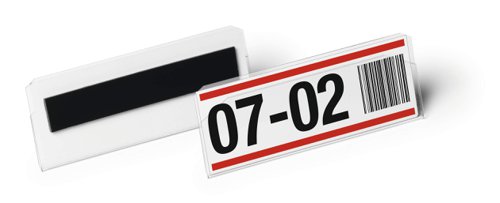 Durable Magnetic Pocket 100x38mm, 150x67mm, A5 Clear (10)