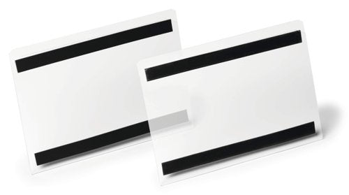 Durable Magnetic Pocket 100x38mm, 150x67mm, A5 Clear (10)
