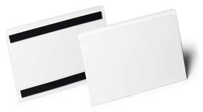 Durable Magnetic Pocket 100x38mm, 150x67mm, A5 Clear (10)