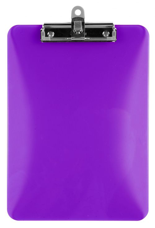 Exacompta Iderama PP Clipboards A4 Pack of 10 Assorted