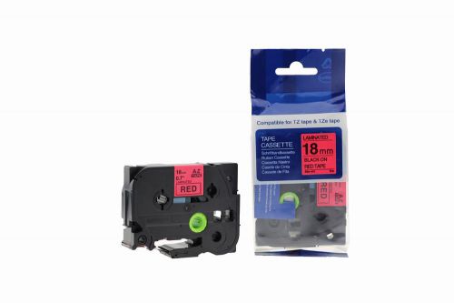 Compatible Brother P Touch TZe-441 Black on Red also for TZ-441 Label Cassette