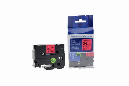 Compatible Brother P-Touch TZe-451 Black on Red also for TZ-451 Label Cassette