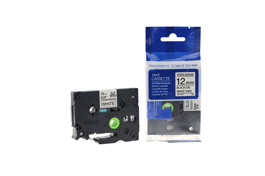 Compatible Brother DK-11226 Food Label Tape Black on White Roll of 1000