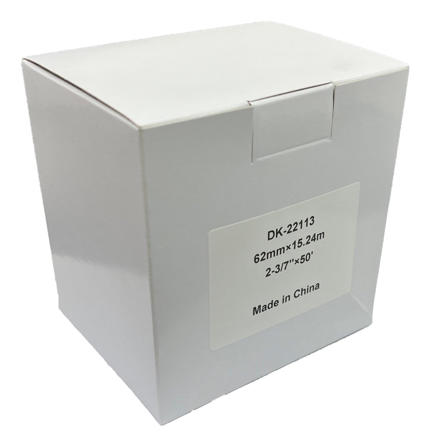 Compatible Brother DK22212, DK22113 Continuous Length Paper Film Tape Roll