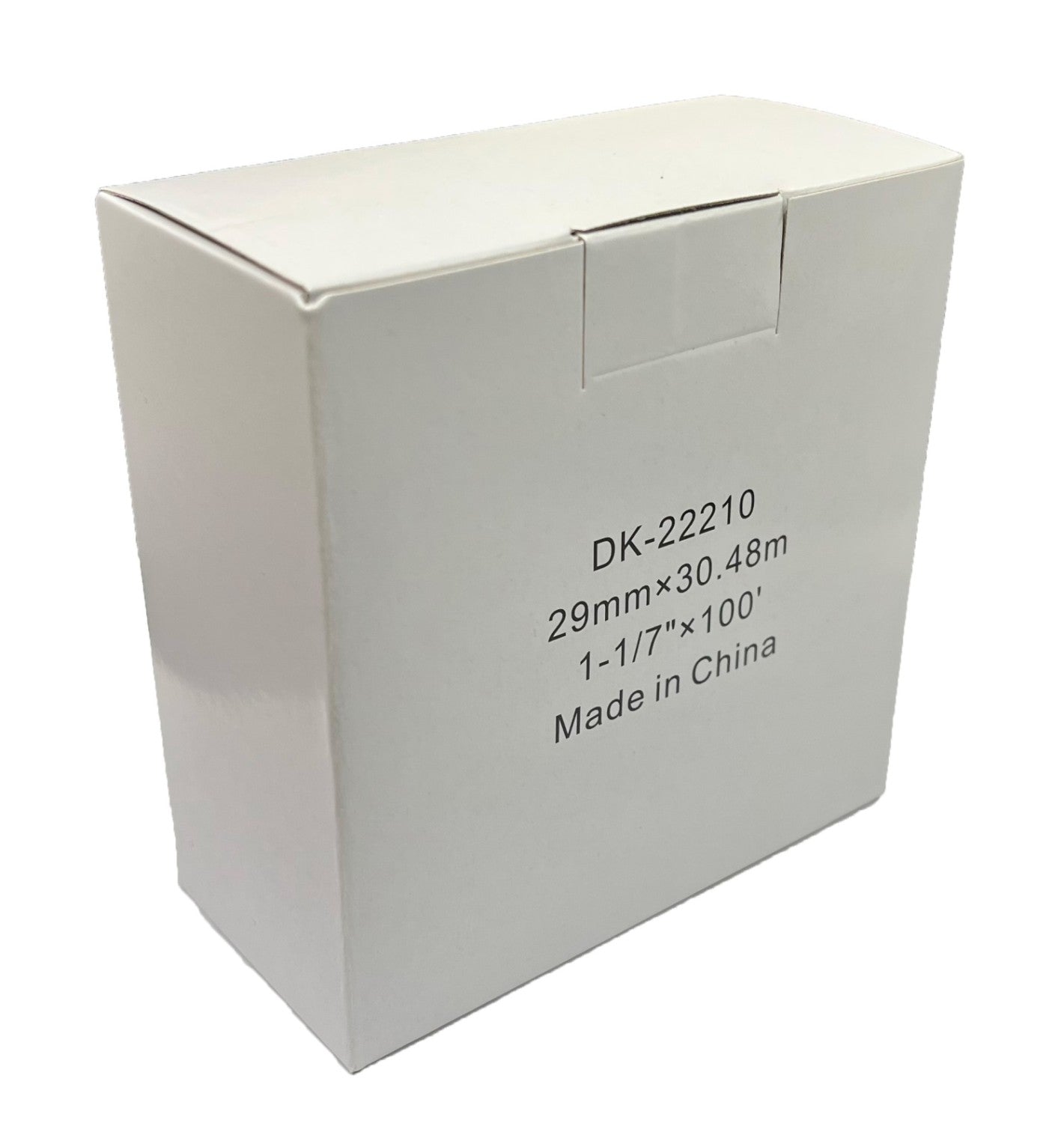 Compatible Brother DK22205, DK22223, DK22210 Continuous Length Paper White Tape Roll