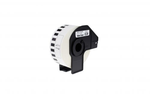 Compatible Brother DK22205, DK22223, DK22210 Continuous Length Paper White Tape Roll