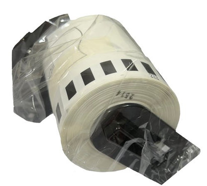 Compatible Brother DK22212, DK22113 Continuous Length Paper Film Tape Roll