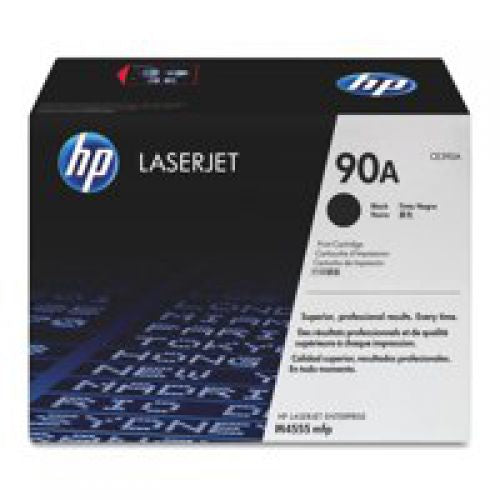 HP CE390A (90A) Black Toner