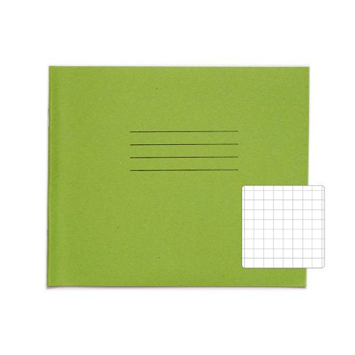 RHINO 138 x 165 Exercise Book 24 Page, Light Blue, F8 (Pack of 10, Green, S10 (Pack of 10, Blue, F8 (Pack of 100, Green, S10 (Pack of 100)