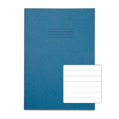 RHINO 13 x 9 Oversized Exercise Book 40 Page, Light Blue, Green, F12 (Pack of 10)